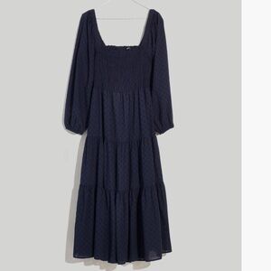 Madewell Lucie Cutout-Back Midi Dress